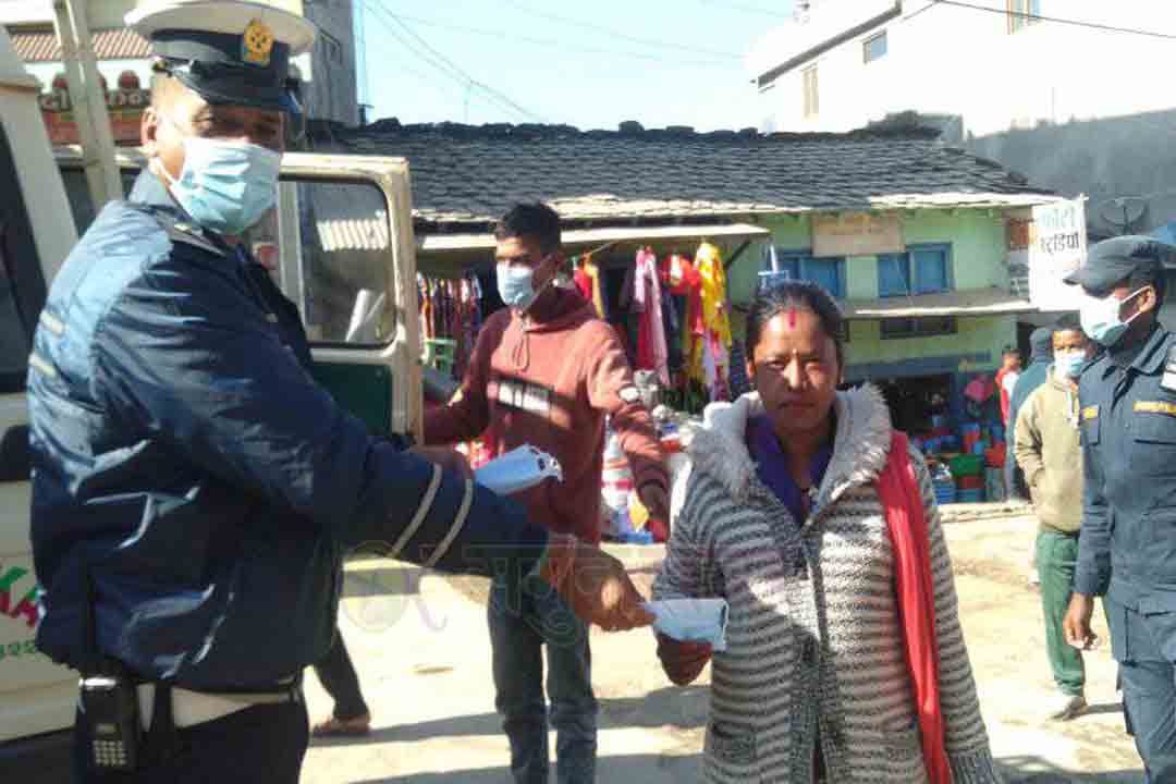 बैतडीमा तपाँईको मास्क खोइ ? अभियान सञ्चालन 